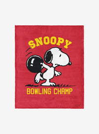 Manta Snoopy Bowling Champ de Peanuts