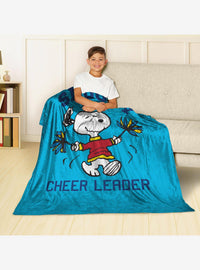 Manta Peanuts Snoopy porrista