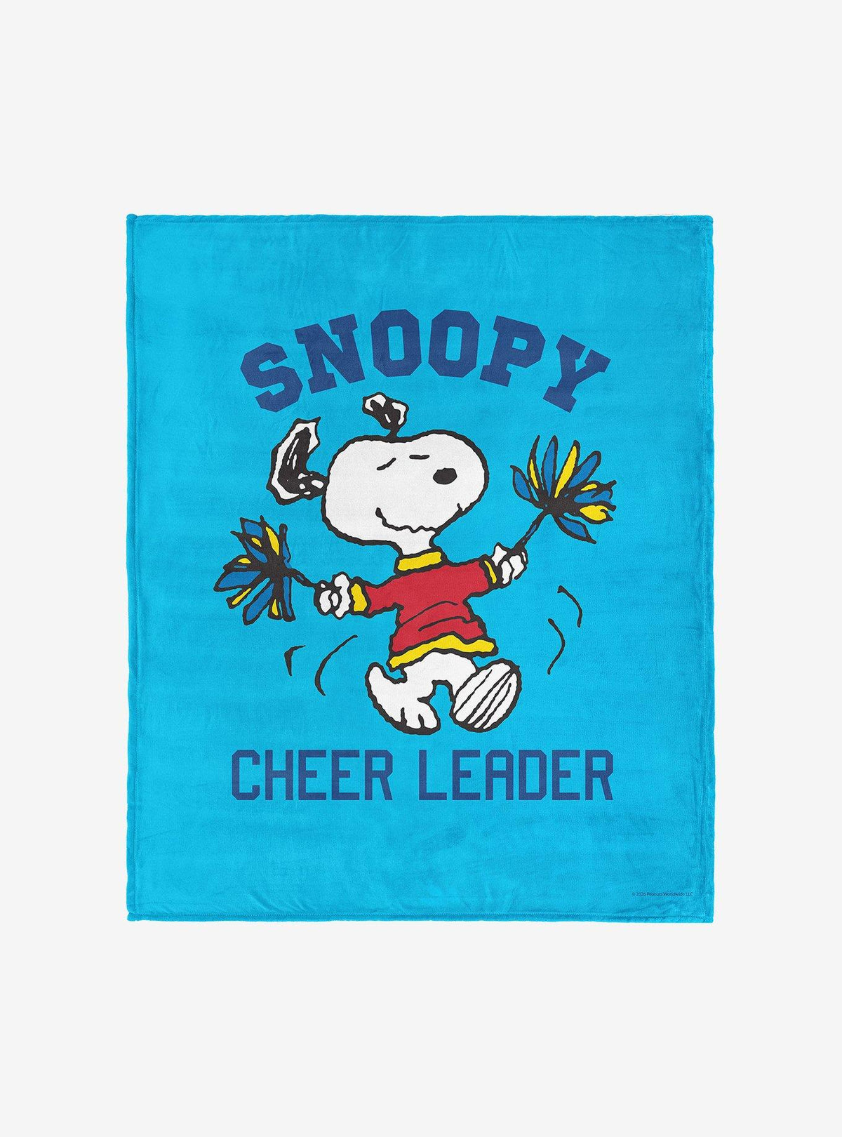 Manta Peanuts Snoopy porrista