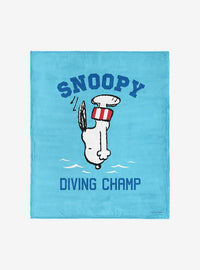 Manta Peanuts Snoopy Diving Champ