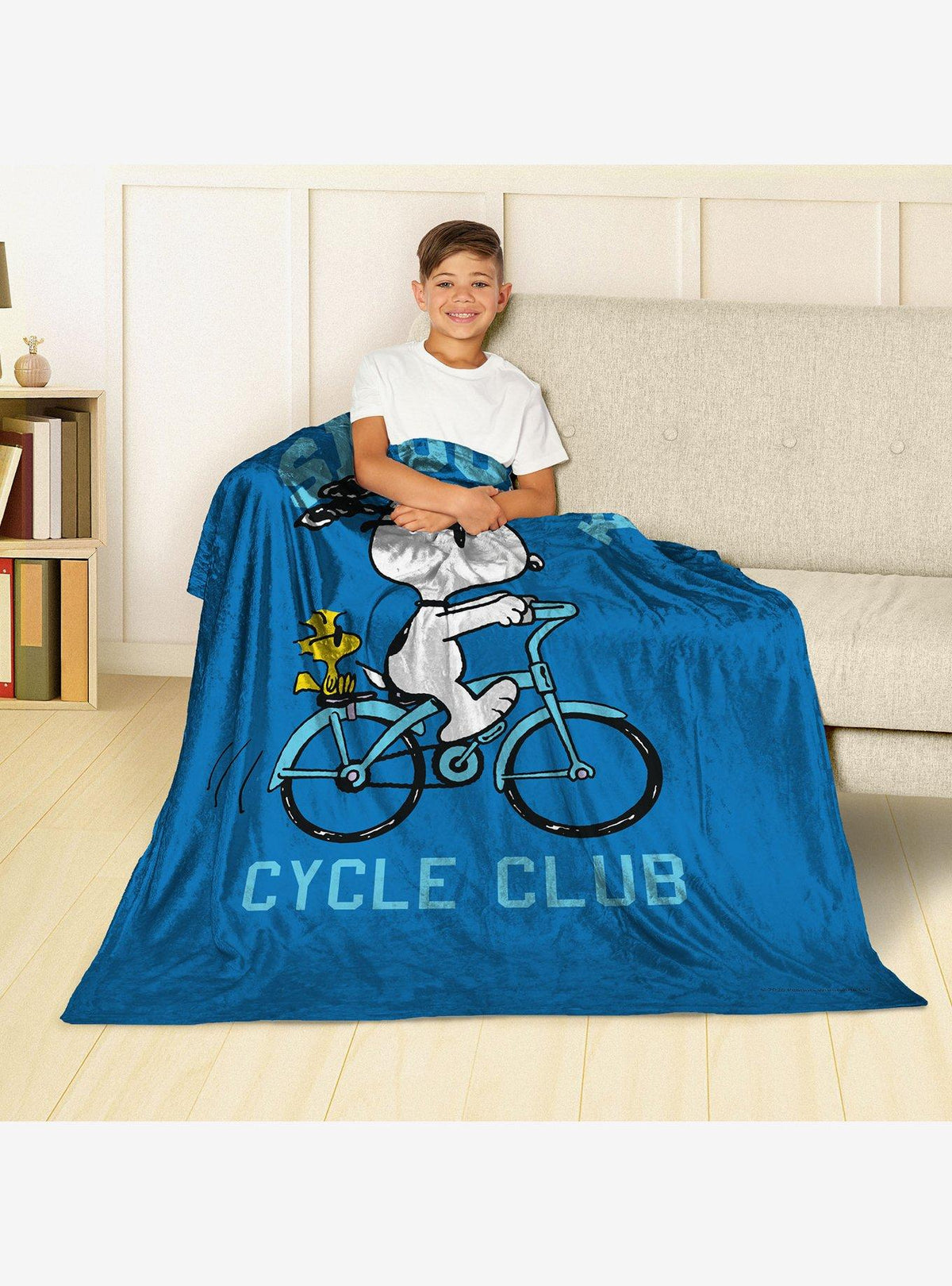 Manta Peanuts Snoopy Cycle Club