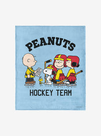 Manta Peanuts Hockey de tacto sedoso