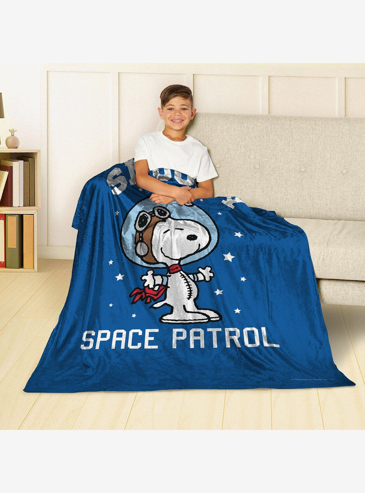 Peanuts Manta de Snoopy Astronauta