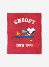 Manta Peanuts Snoopy Crew Silk Touch