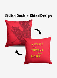 Cojín Logo Drop de A Court of Thorns and Roses