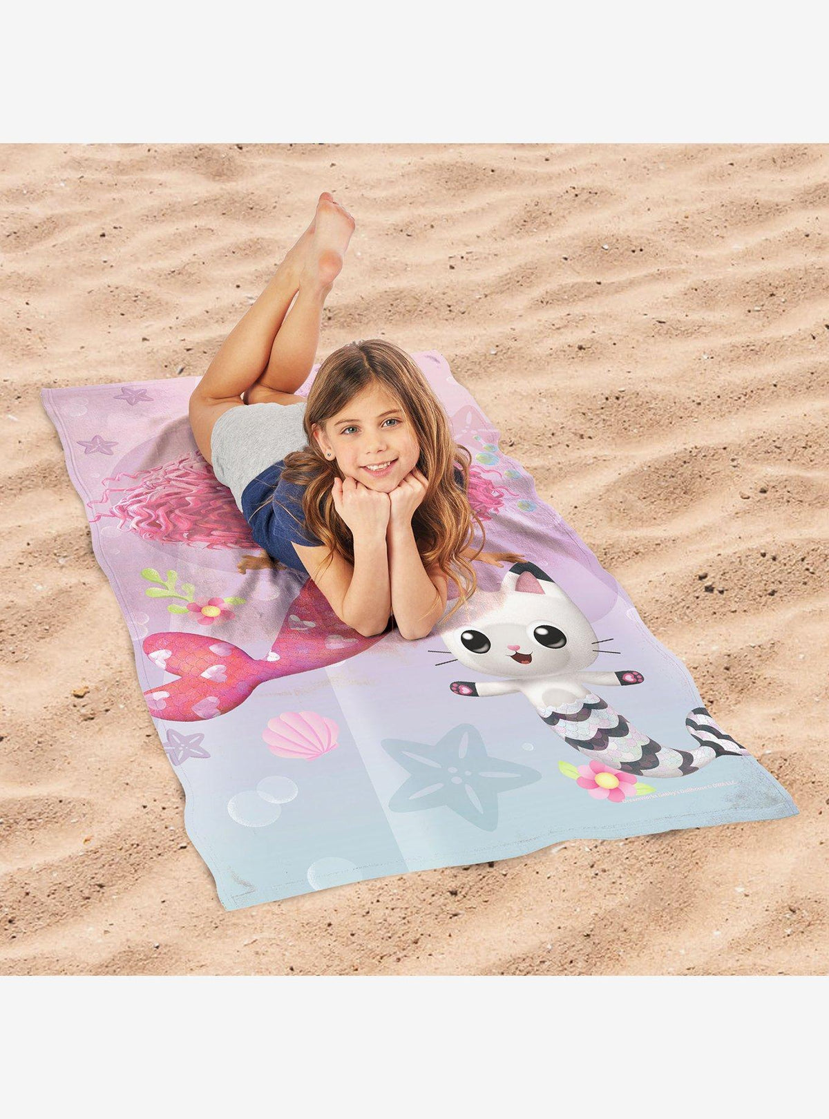 Toalla de playa antiarena de Gabby's Dollhouse