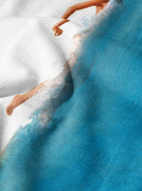 Toalla de playa Jaws: póster clásico