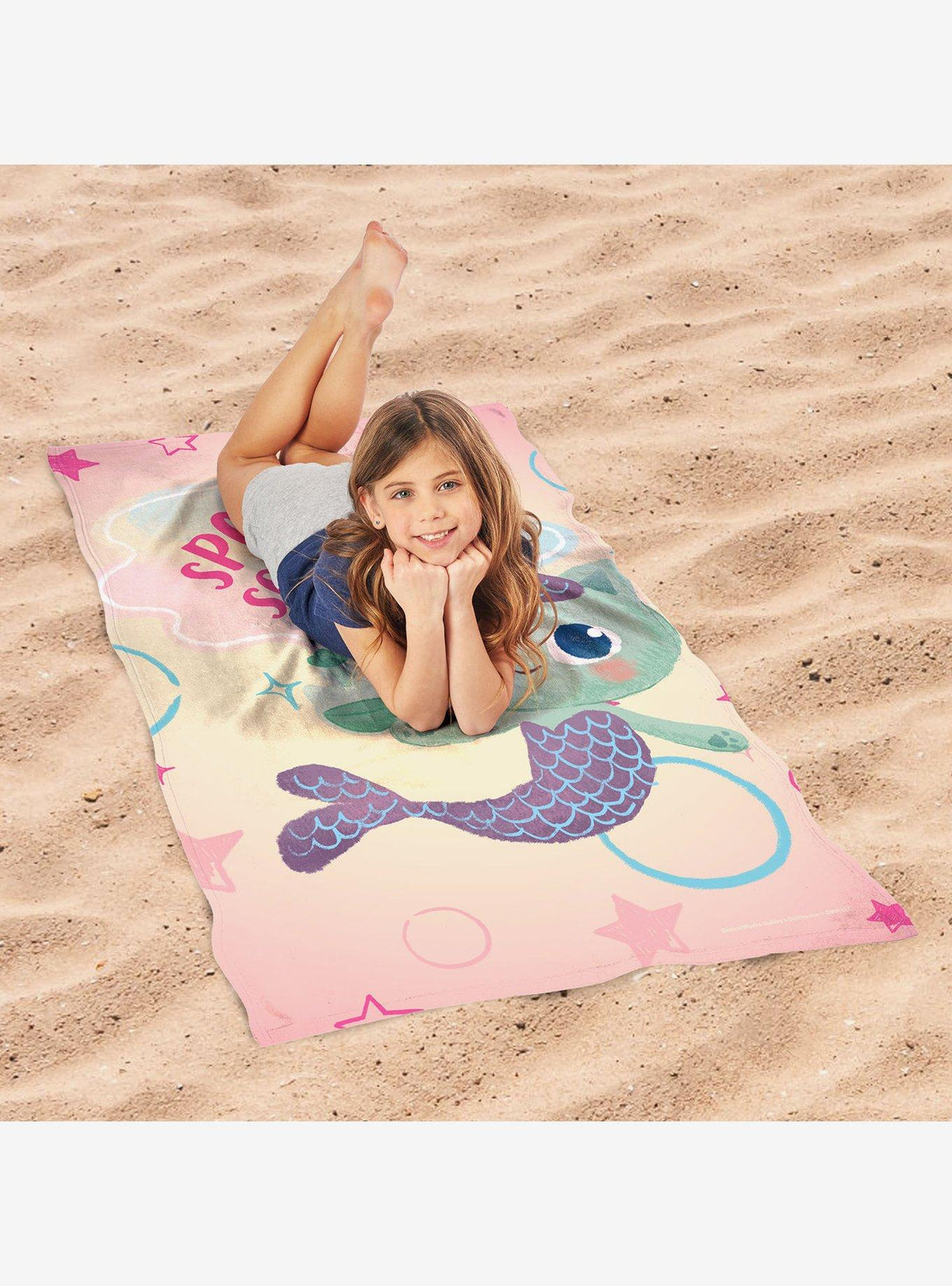 Toalla de playa sin arena Gabby's Dollhouse Spa Science