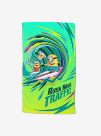Toalla de playa antiarena Minions Rush Hour Traffic