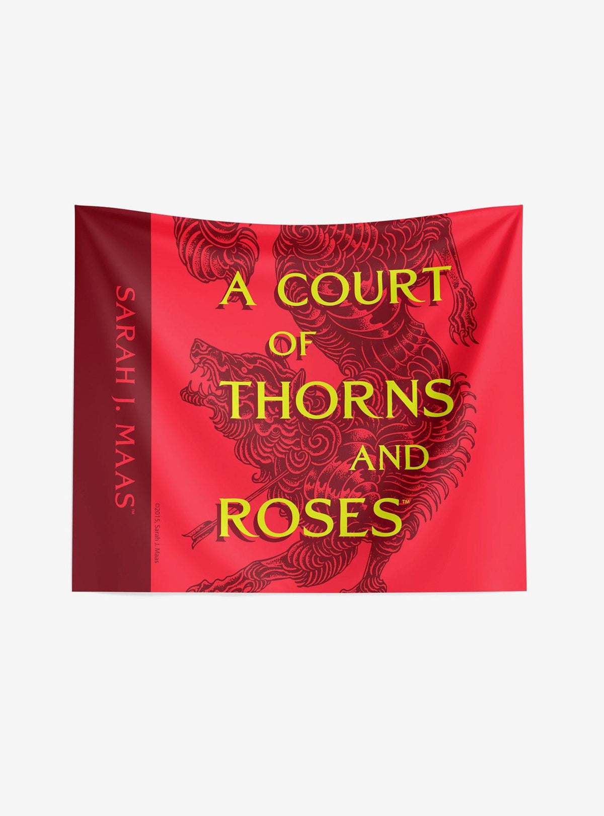 A Court of Thorns and Roses: Colgante mural de portada