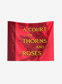 A Court of Thorns and Roses: Colgante mural de portada