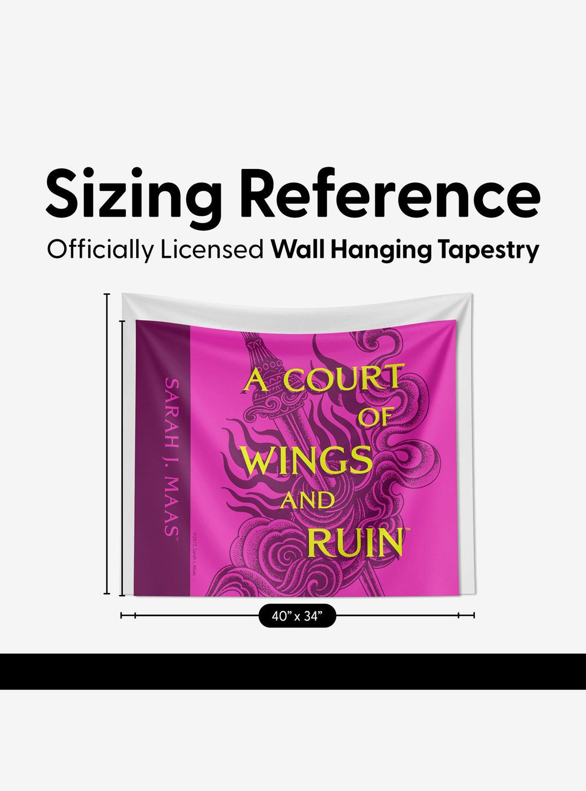 Tapiz mural A Court of Wings and Ruin