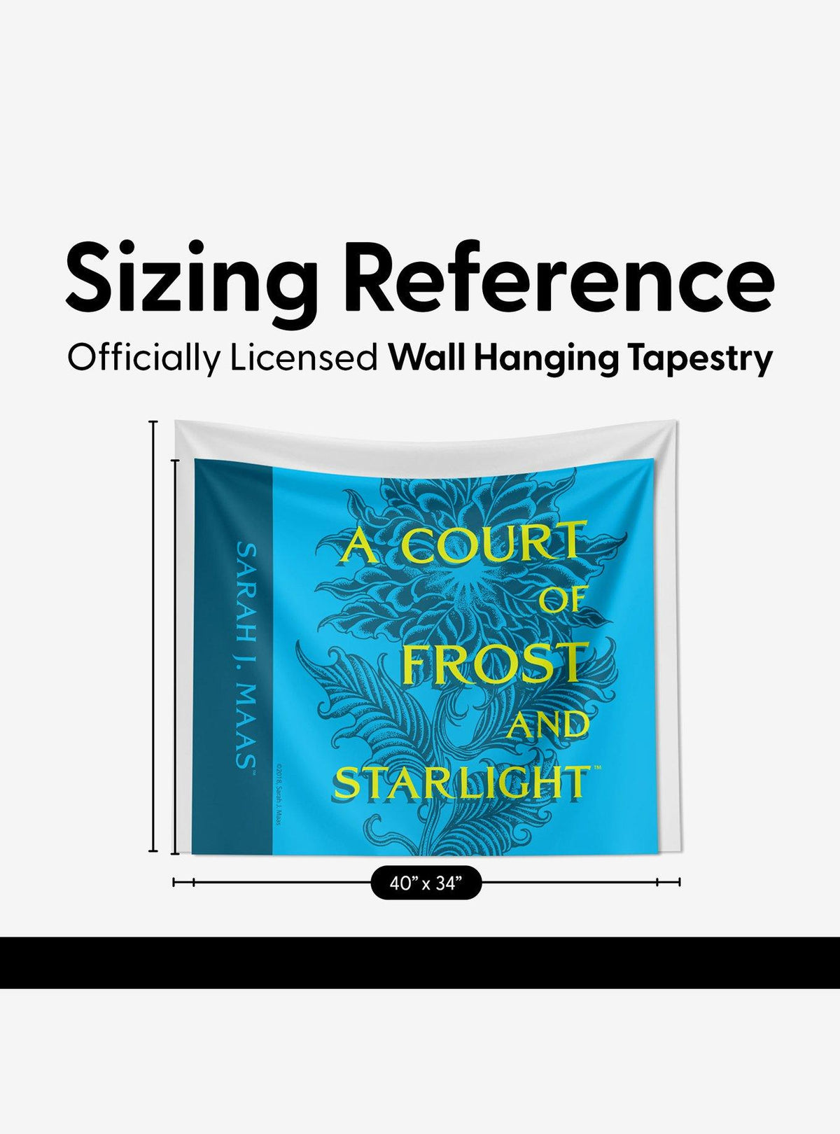 Colgante mural A Court of Frost and Starlight