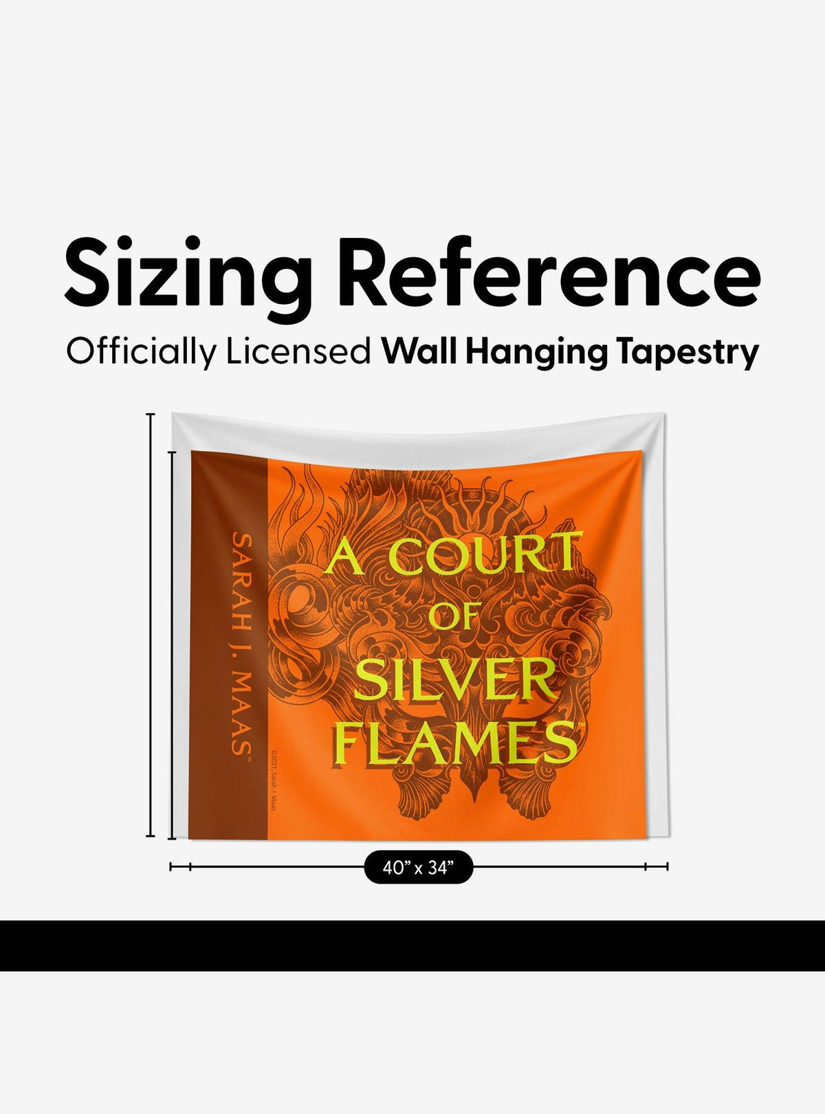 Colgante de pared A Court of Silver Flames