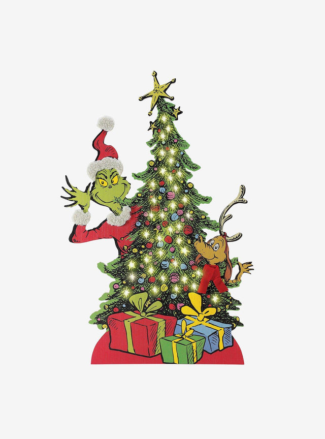 Árbol decorativo de El Grinch y Max