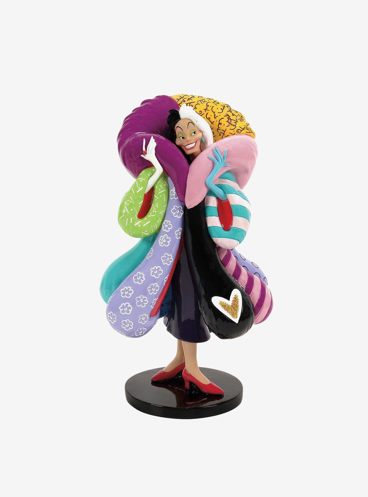 Disney Britto: figura de Cruella de Vil