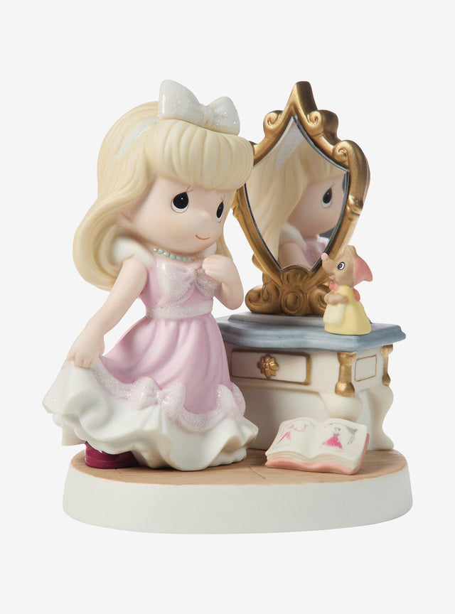 Figura de Cenicienta con espejo - Precious Moments