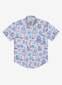 Polera manga corta Toy Story: Esquemas espaciales