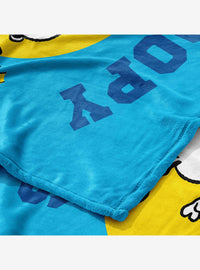 Manta Peanuts Snoopy Surf Rider de tacto sedoso