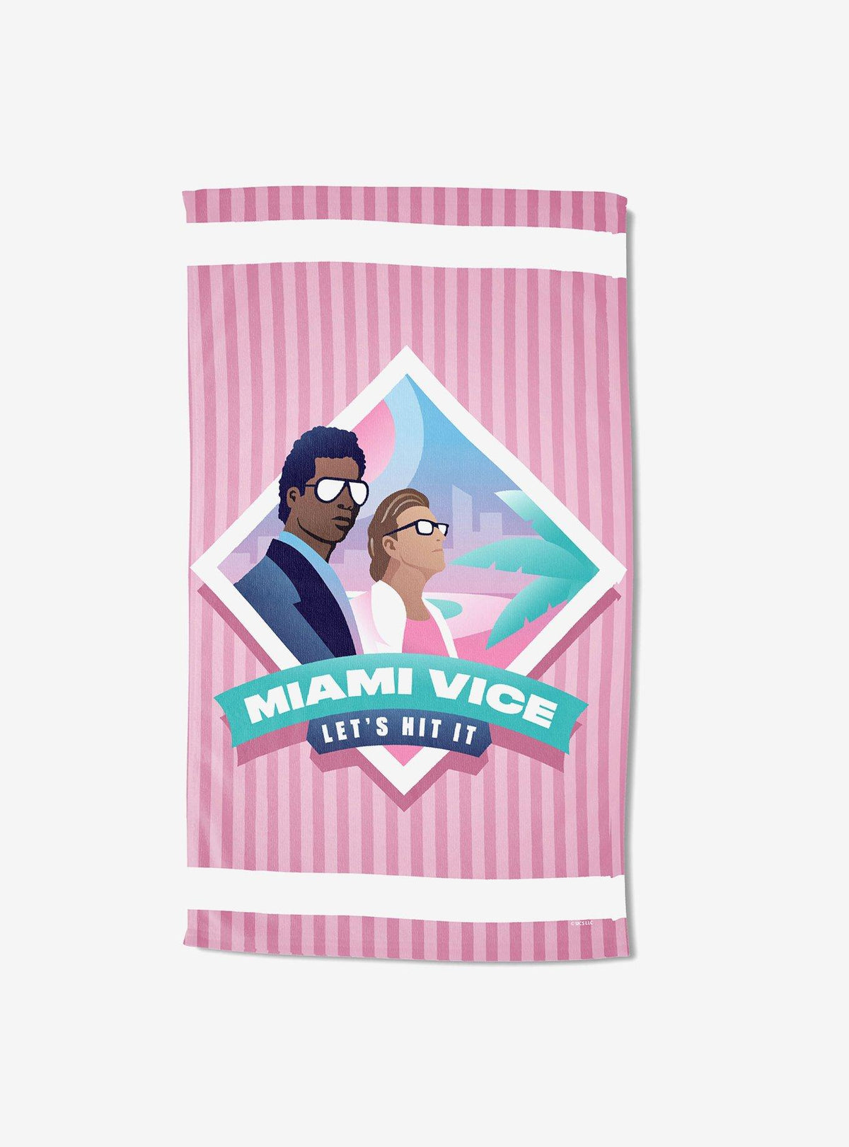 Toalla de playa antiarena Miami Vice