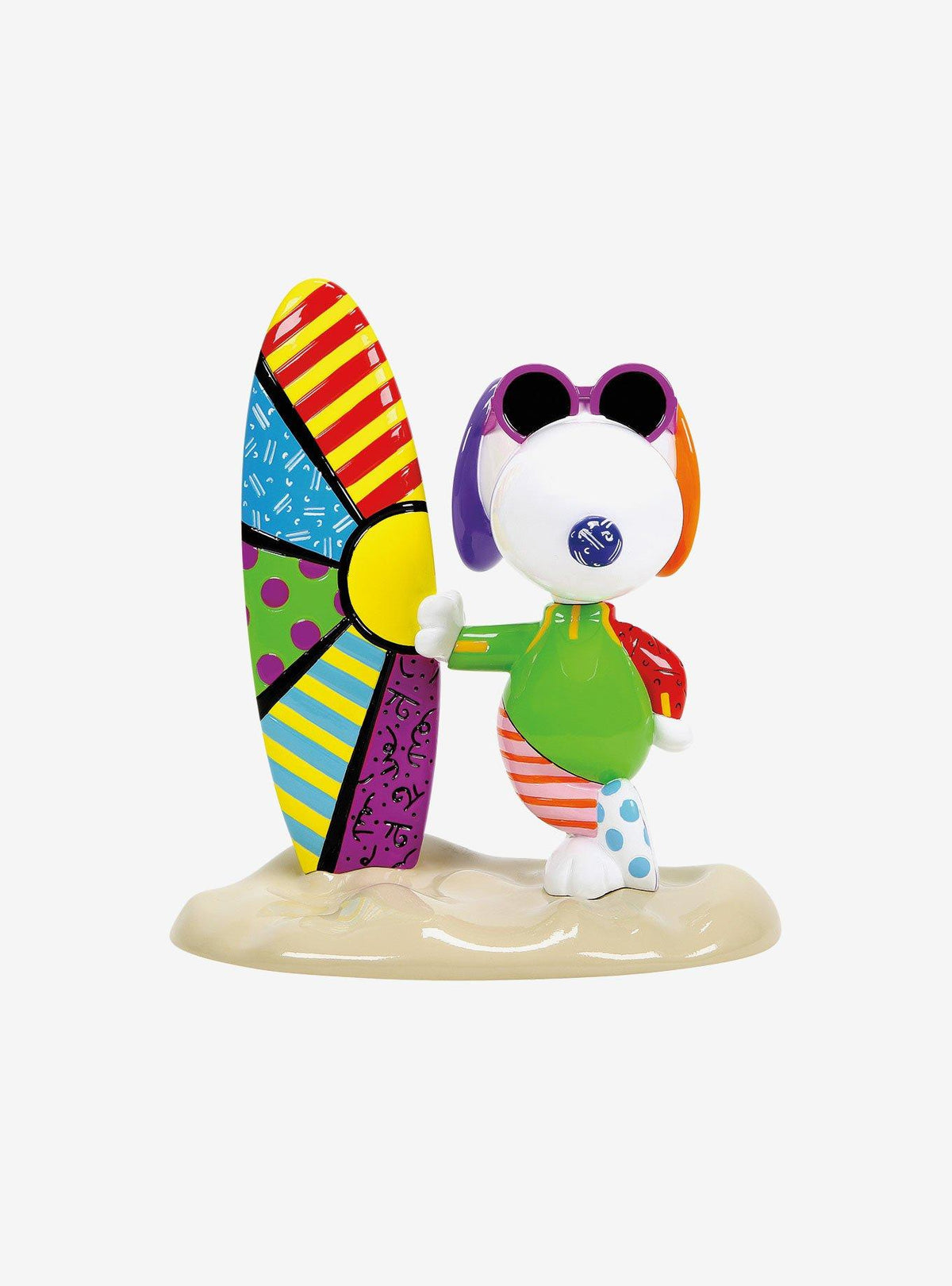 Figura surfista Joe Cool de Peanuts by Britto