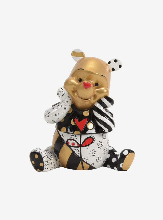 Figura Britto de Winnie the Pooh dorado