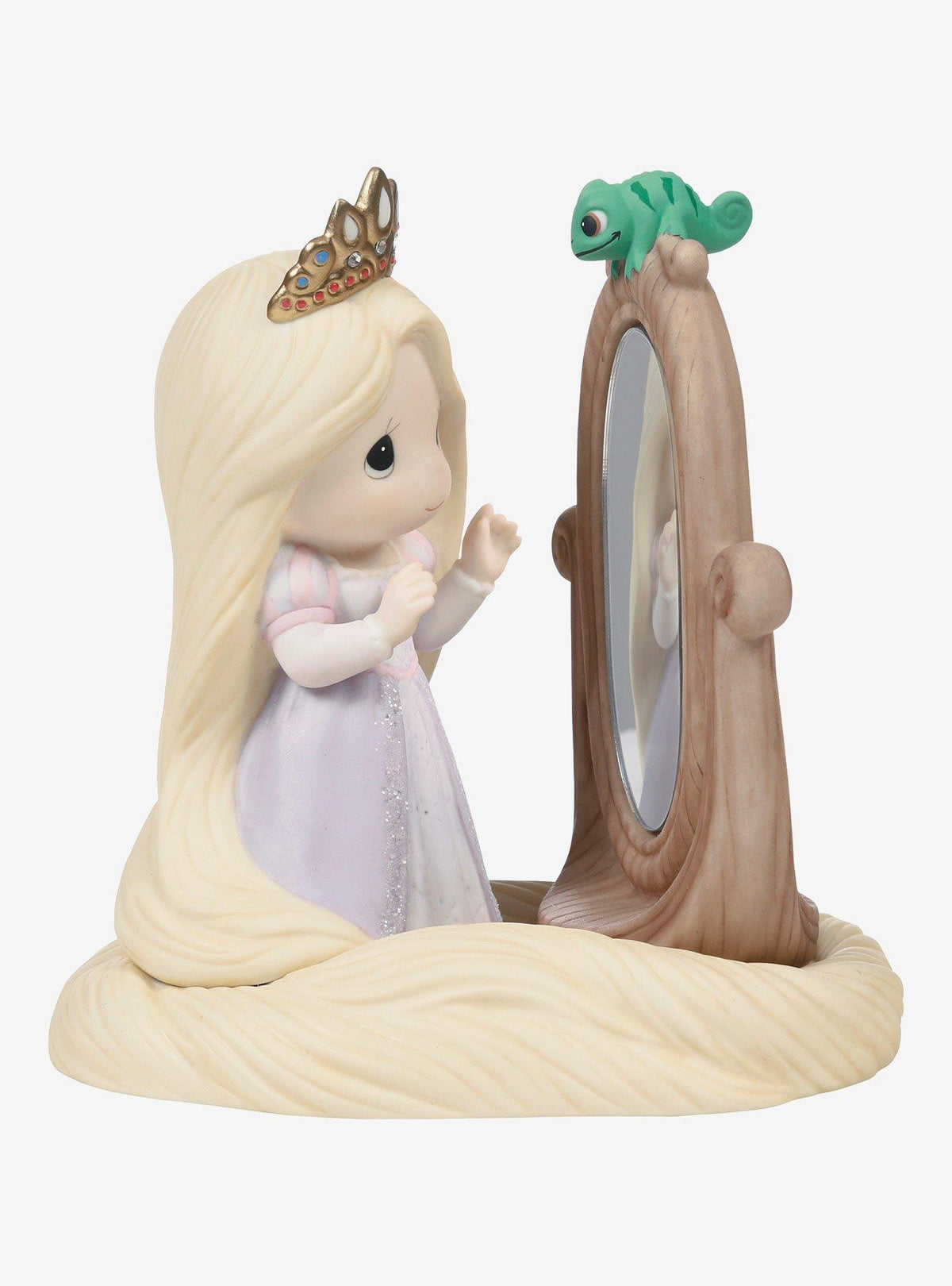 Figura Disney de Rapunzel con espejo