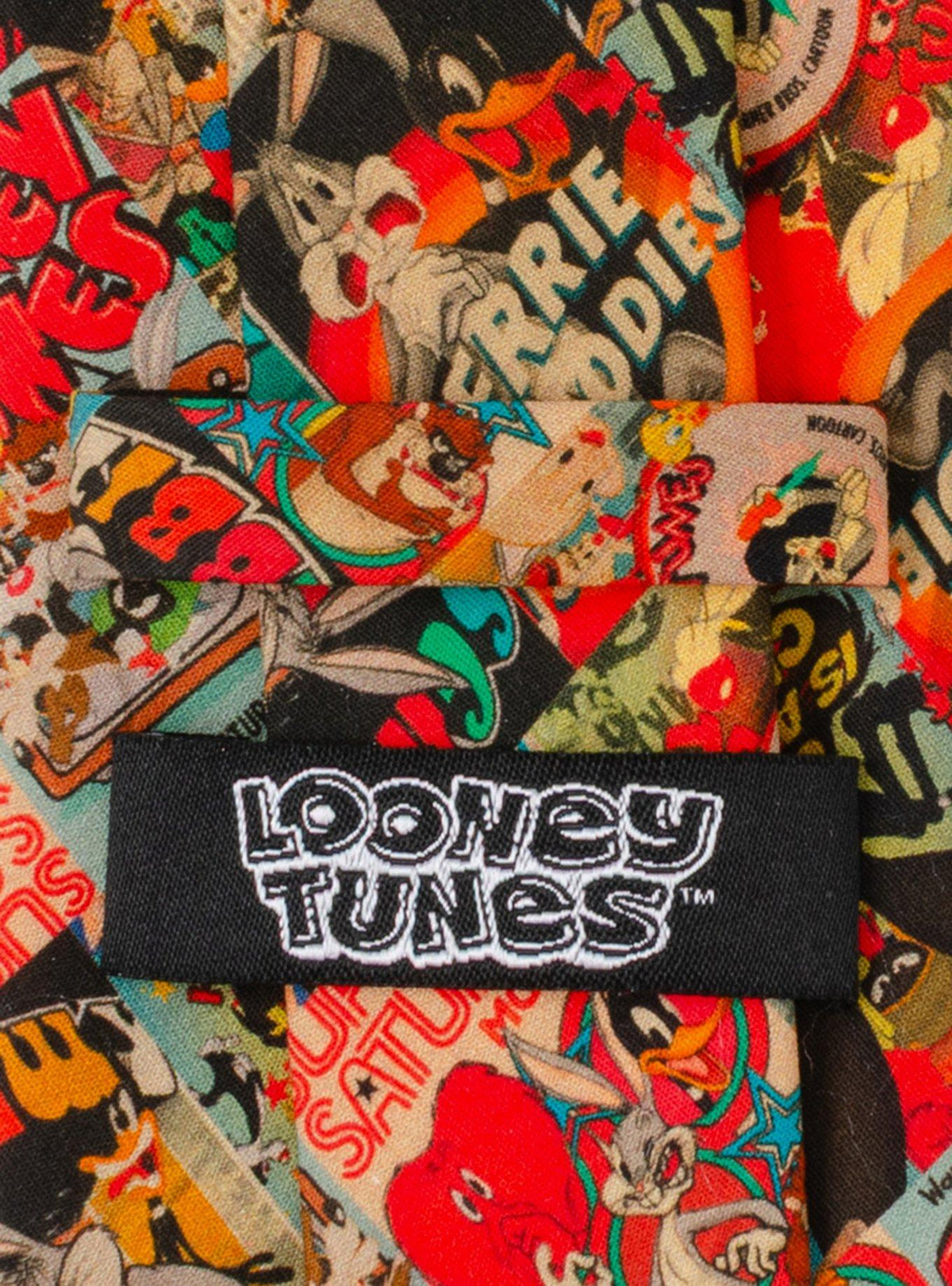 Corbata Looney Tunes Saturday Morning para hombre