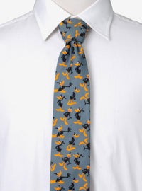 Corbata gris de Daffy Duck - Looney Tunes