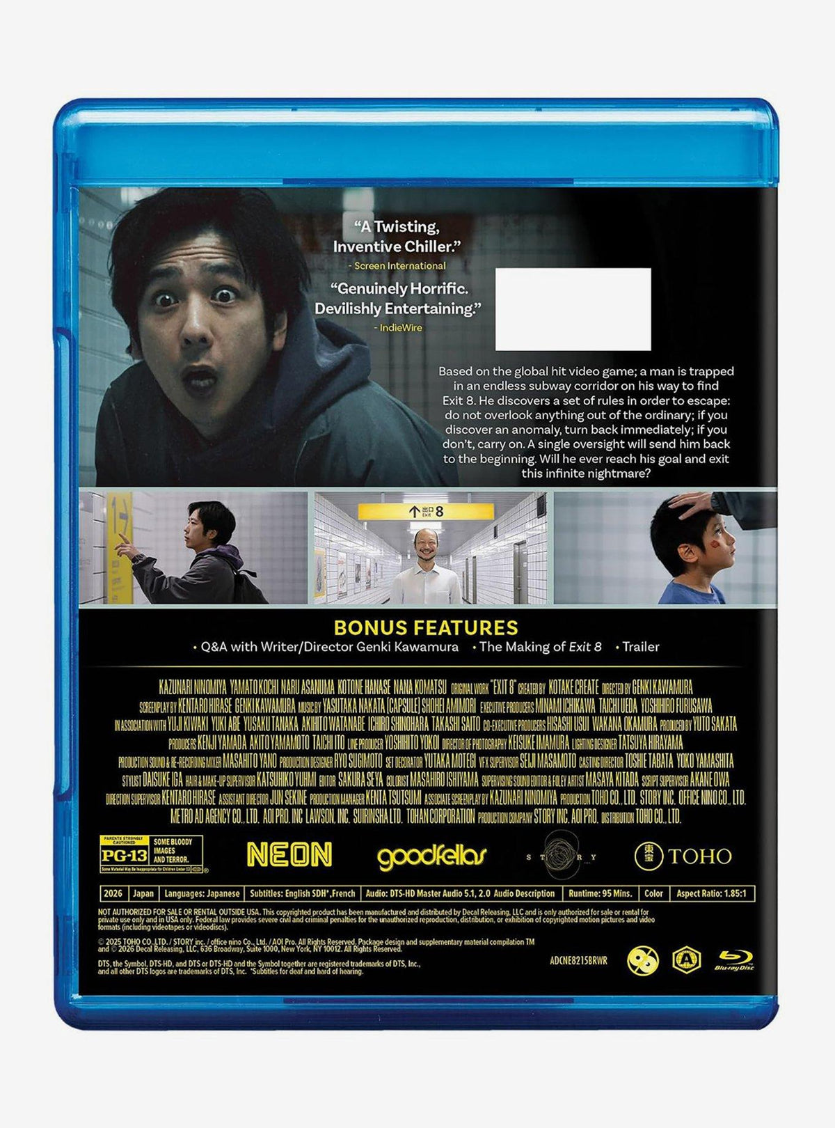 Exit 8 en Blu-ray