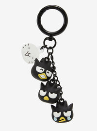 Llavero de Badtz-Maru con colgante de Hana-Maru