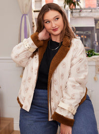 Chaqueta reversible Star Wars de Chewbacca, talla plus
