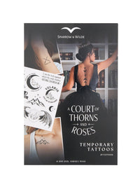 Tatuajes temporales A Court of Thorns and Roses