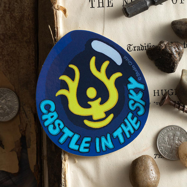 Sticker Laputa: Castle in the Sky, Piedra Voladora