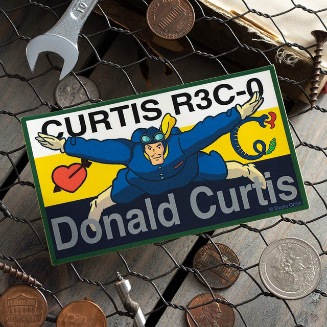 Sticker Porco Rosso: Curtis