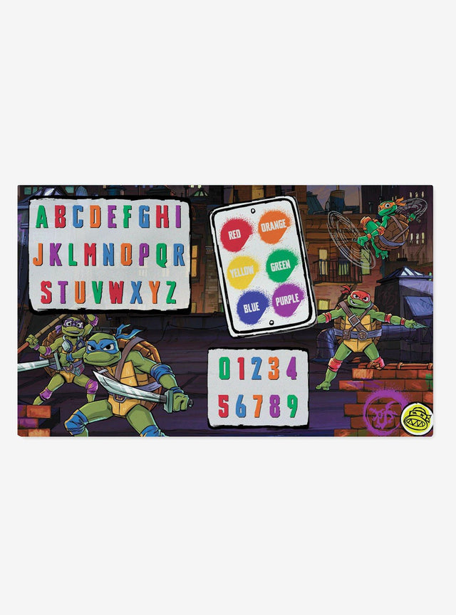 Alfombra lavable Teenage Mutant Ninja Turtles «Learning Is Rad»