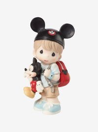 Figura de porcelana Precious Moments, fan de Disney