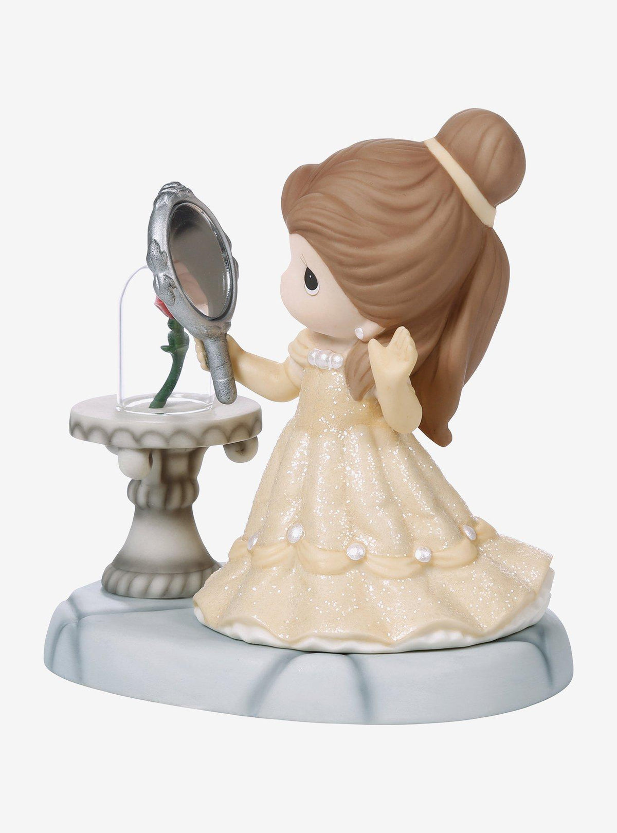 Figura Disney de Belle con espejo - Precious Moments