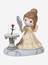 Figura Disney de Belle con espejo - Precious Moments