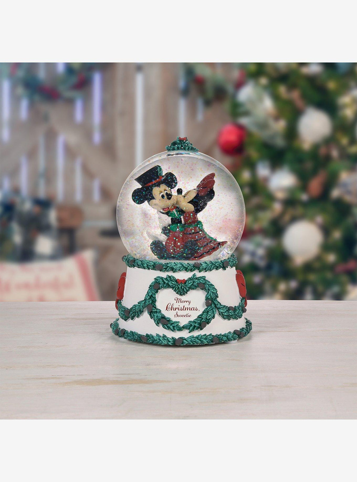 Globo de nieve Disney de Mickey y Minnie