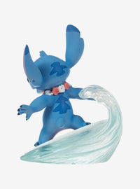 Figura Disney Stitch surfeando