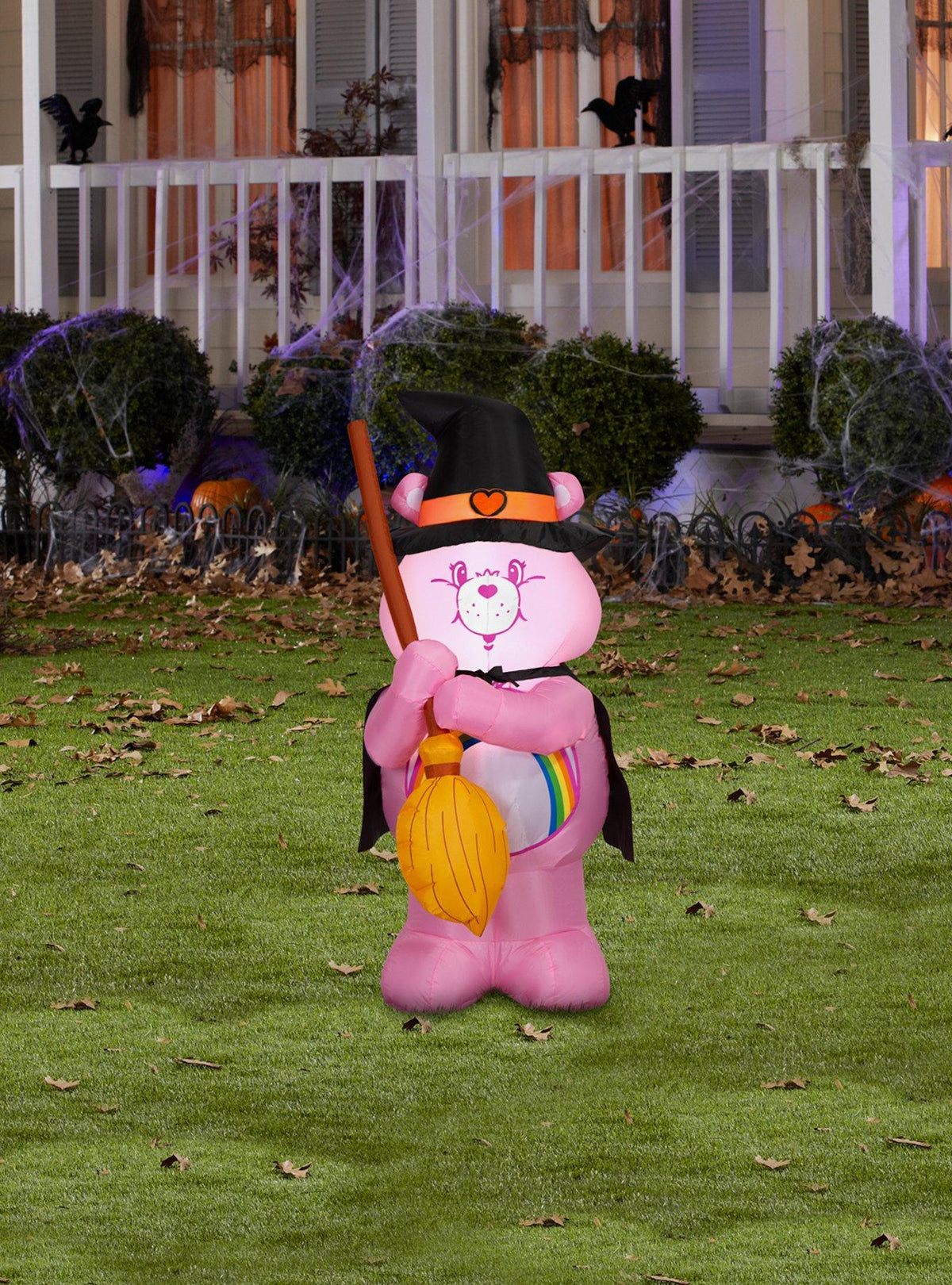 Care Bears: inflable de Cheer Bear como bruja