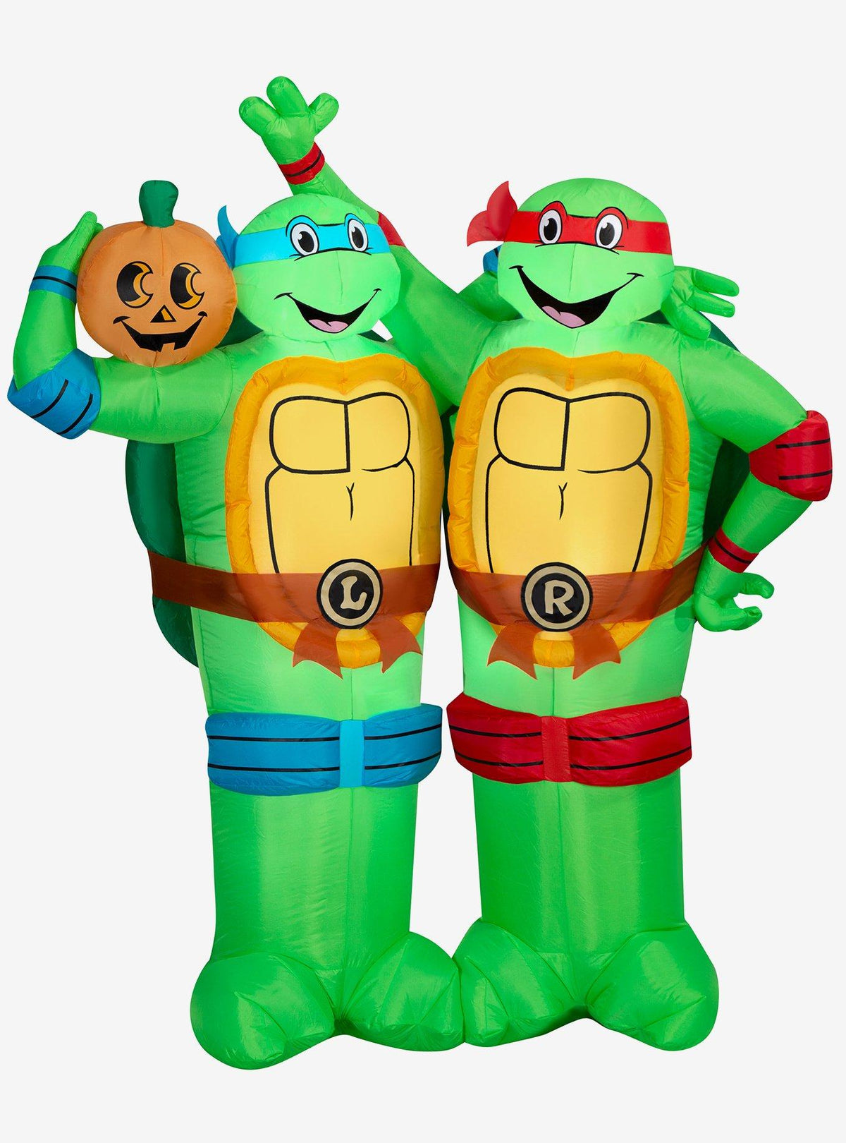 Inflable de Halloween de Leonardo y Raphael