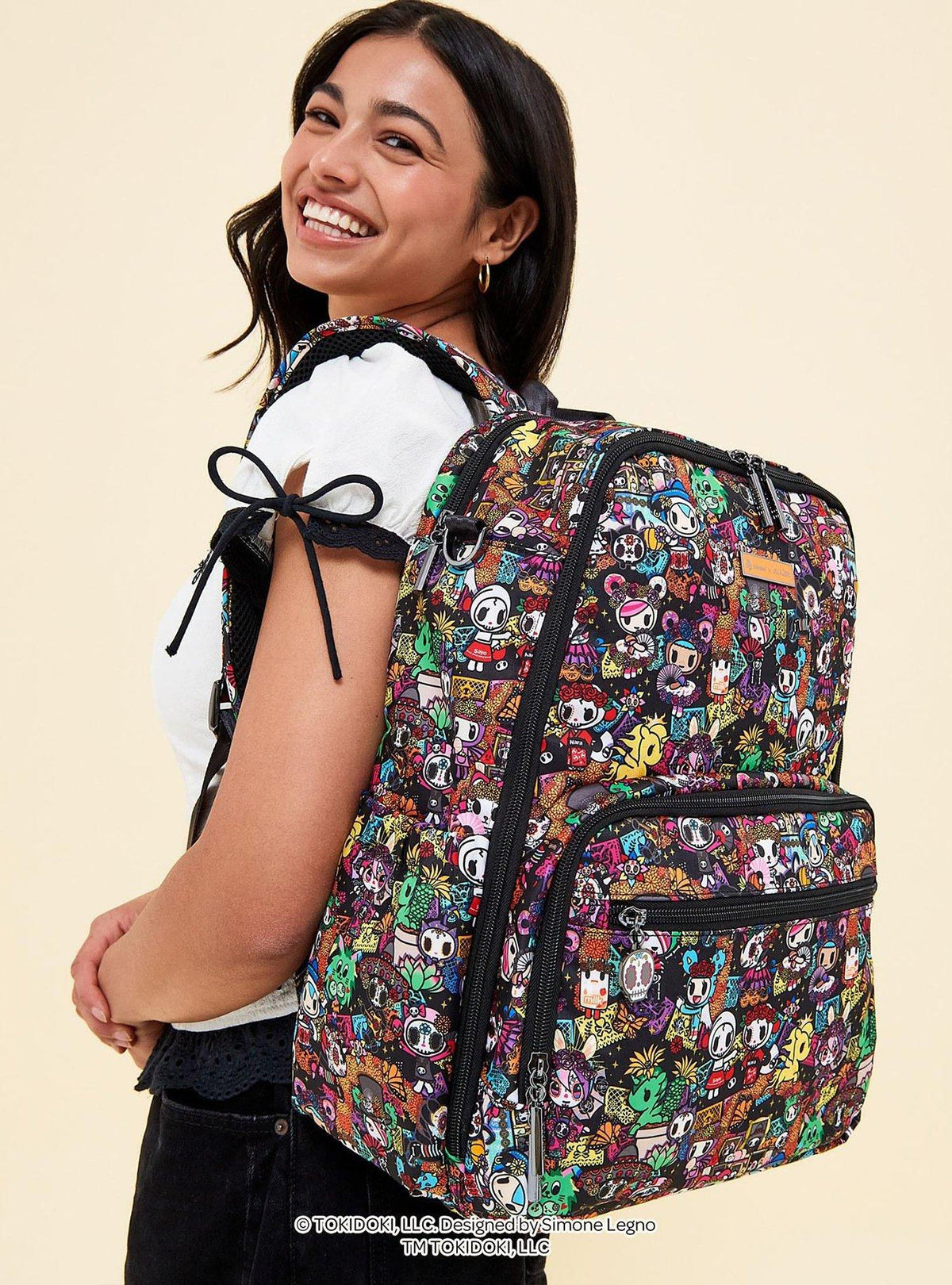 Mochila Zealous Día de los Muertos JuJuBe x tokidoki