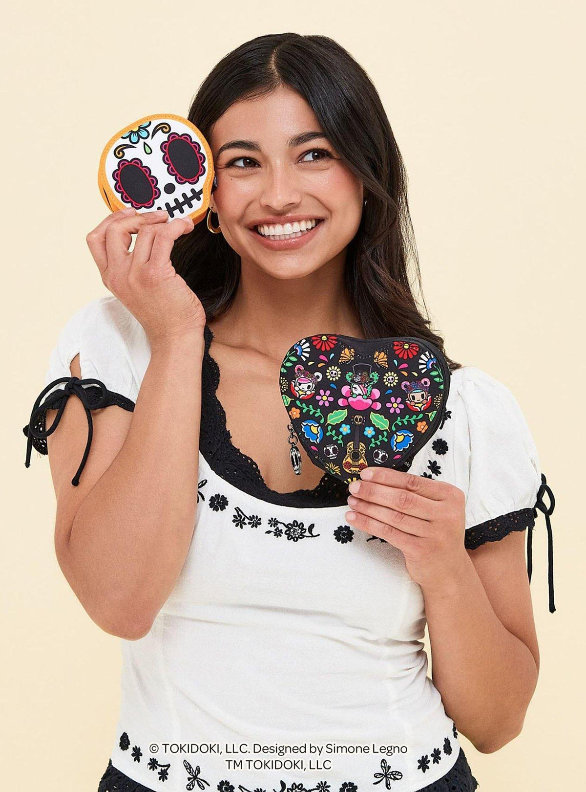 Mini bolso de calavera Día de los Muertos JuJuBe x tokidoki