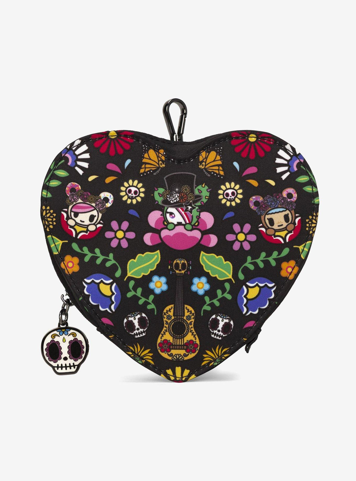 Mini bolso corazón tokidoki Día de los Muertos