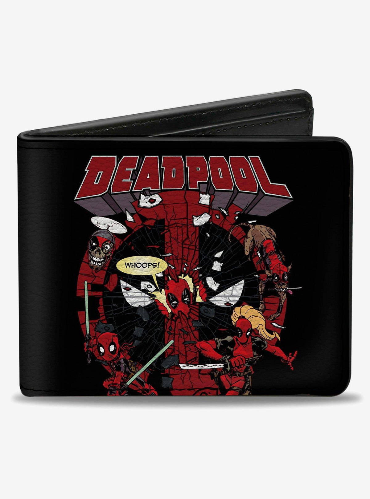 Billetera Marvel Deadpool Corps con pose grupal