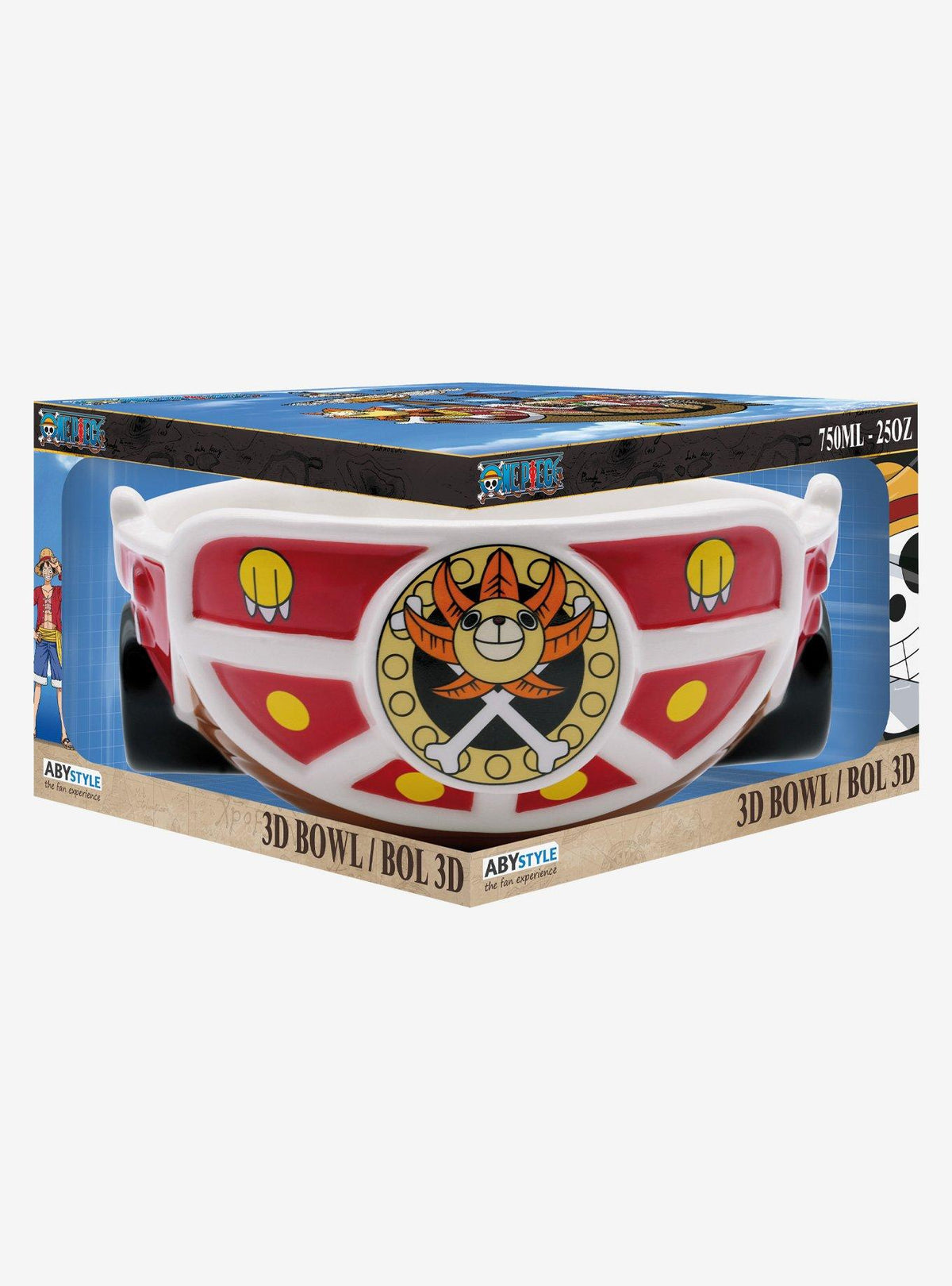 Tazón 3D Thousand Sunny - One Piece
