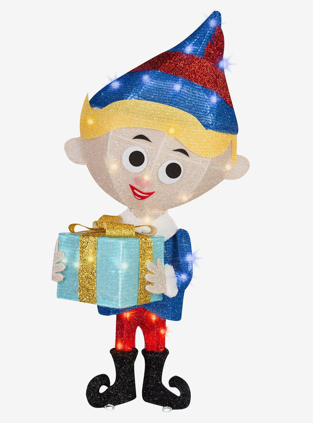 Figura 3D iluminada de Hermey - Rudolph