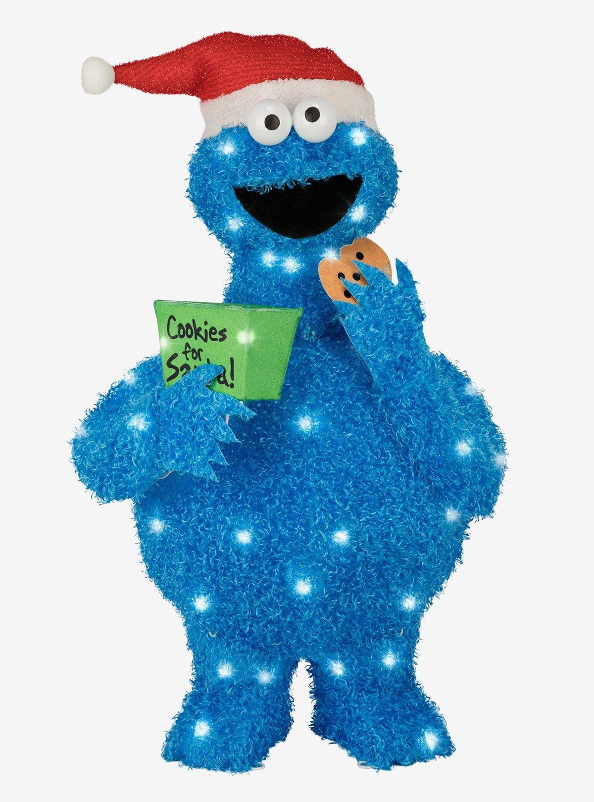 Sesame Street: escultura iluminada de Cookie Monster, 79 cm